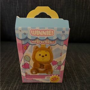 MINISO WINNIE THE POOH PLUSH VINYL BLIND BOX PENDANT FIGURE CONFIRMED SQUIRREL